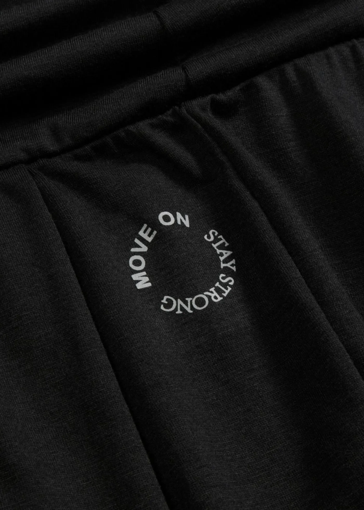 bonprix bonprix Pantalón deportivo ancho con cintura doblada Negro New
