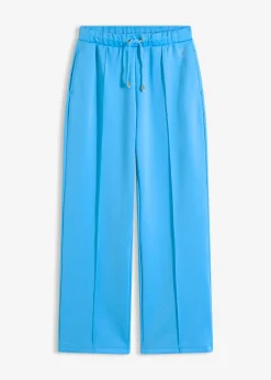 bonprix bonprix Pantalón deportivo con costuras decorativas azul brillante Outlet