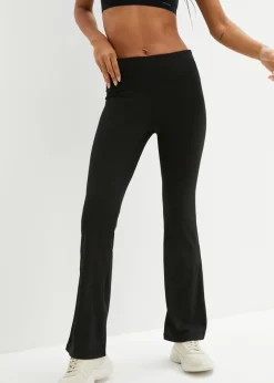 bonprix bonprix Pantalón deportivo moldeador de secado rápido Negro Clearance