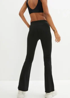 bonprix bonprix Pantalón deportivo moldeador de secado rápido Negro Clearance