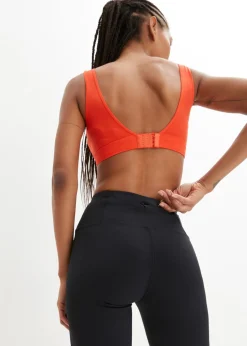 bonprix bonprix Pantalón deportivo moldeador con bolsillo y corte acampanado Negro New