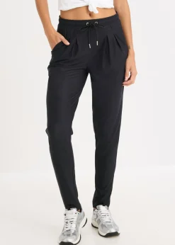bonprix bonprix Pantalón deportivo suave de secado rápido Negro Sale
