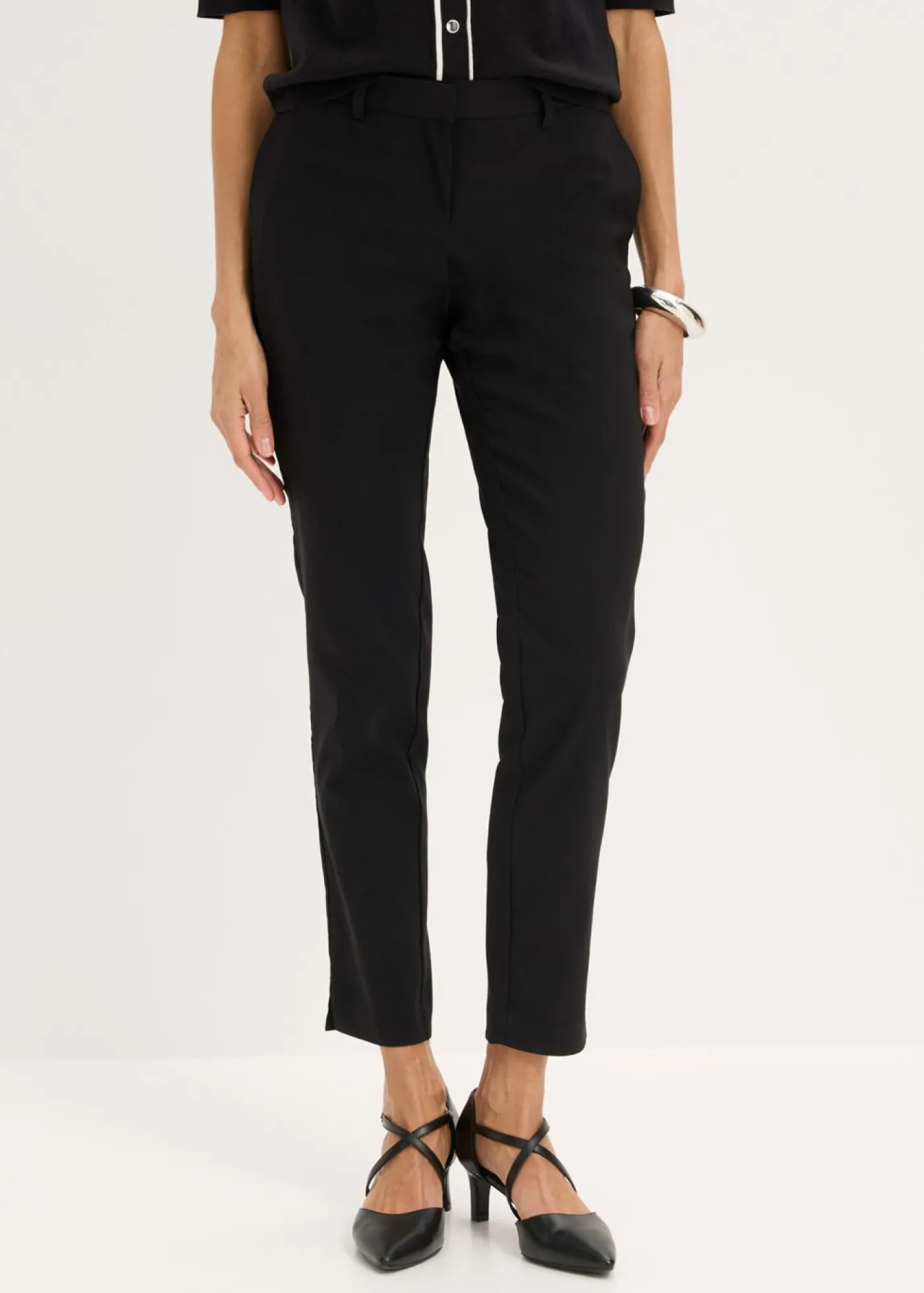 bonprix bonprix Pantalón elástico Negro Best
