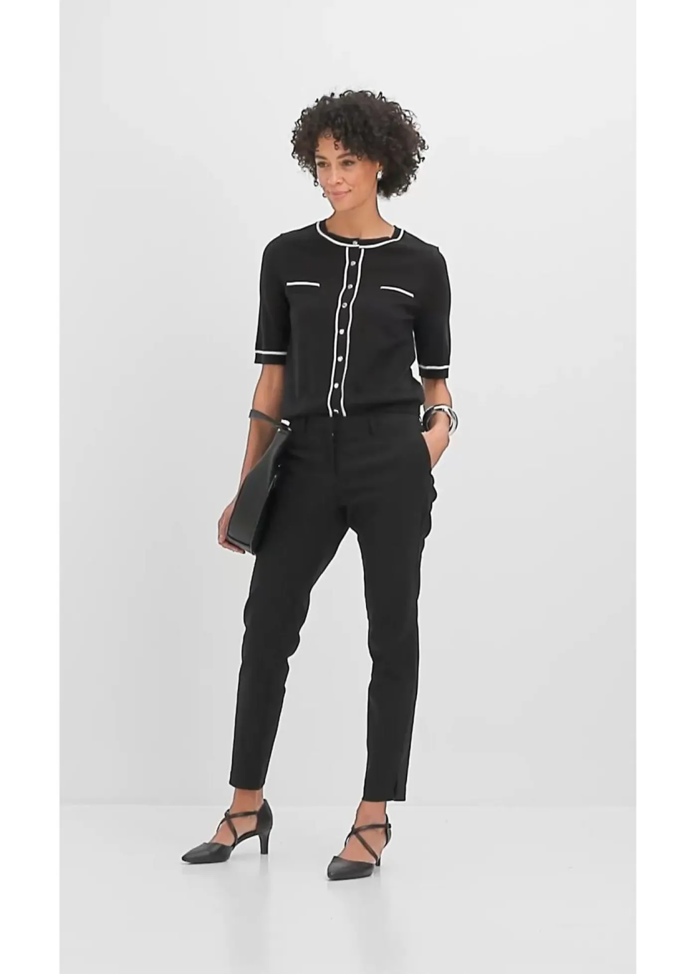 bonprix bonprix Pantalón elástico Negro Best