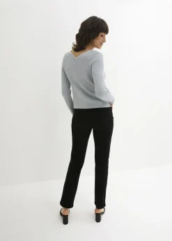 bonprix bonprix Pantalón elástico Negro Online