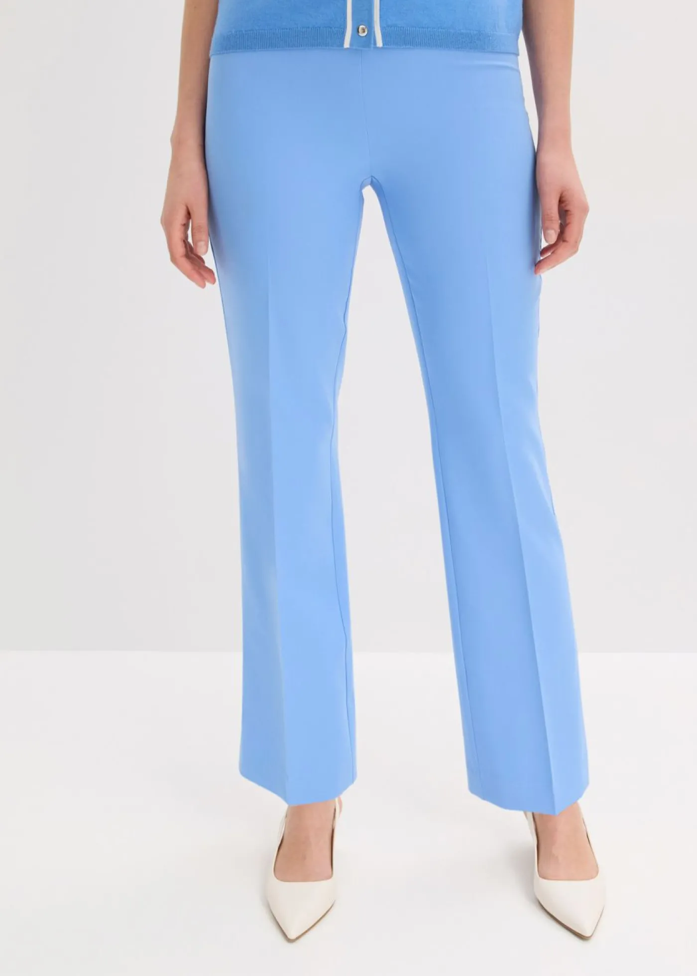 bonprix bonprix Pantalón elástico azul provenzal Outlet