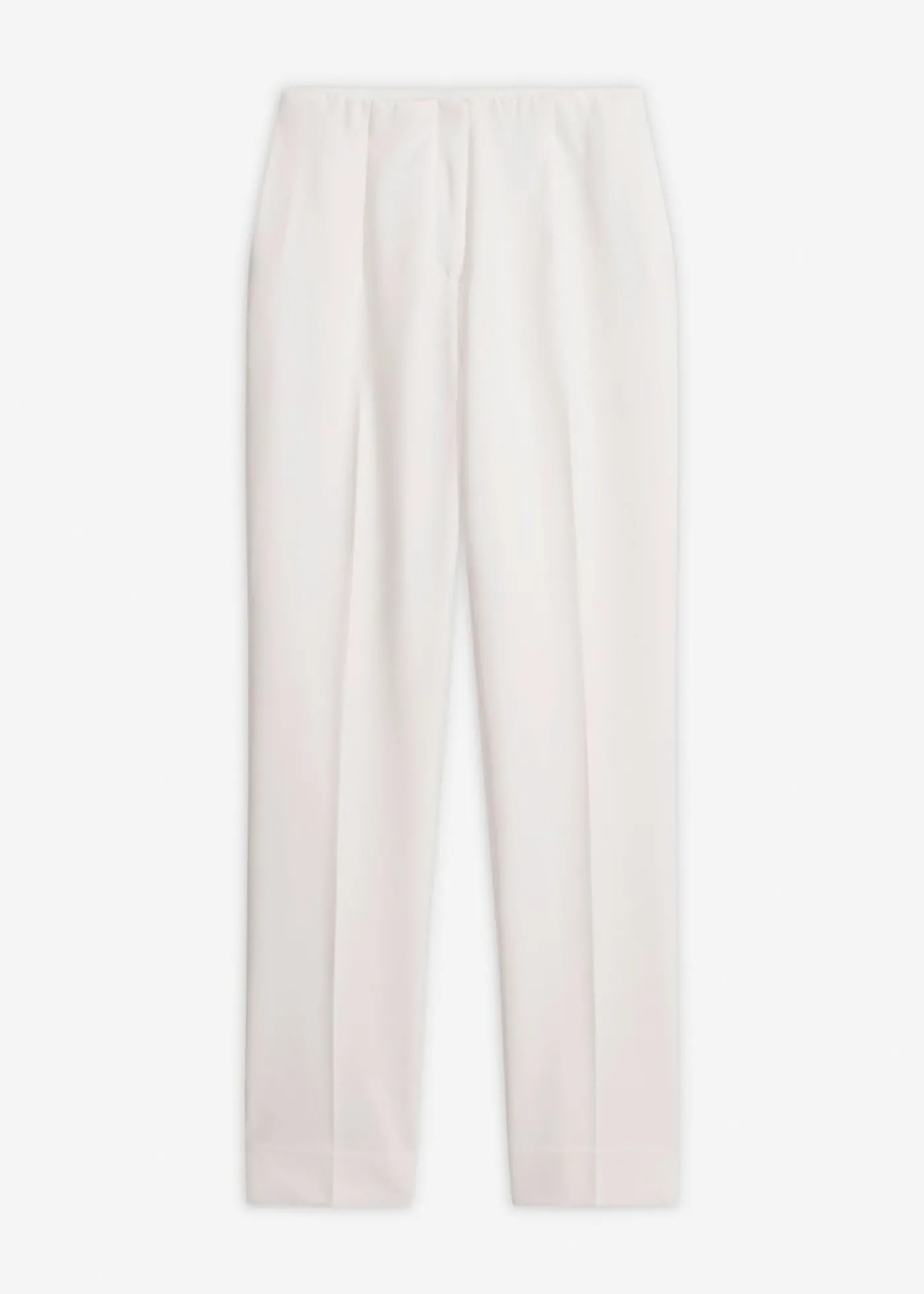 bonprix bonprix Pantalón elástico Blanco lana Discount