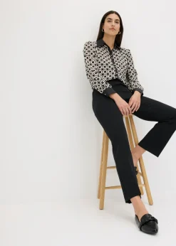bonprix bonprix Pantalón elástico Negro