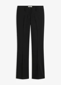 bonprix bonprix Pantalón elástico, bootcut Negro Hot