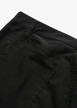 bonprix bonprix Pantalón elástico, bootcut Negro Hot