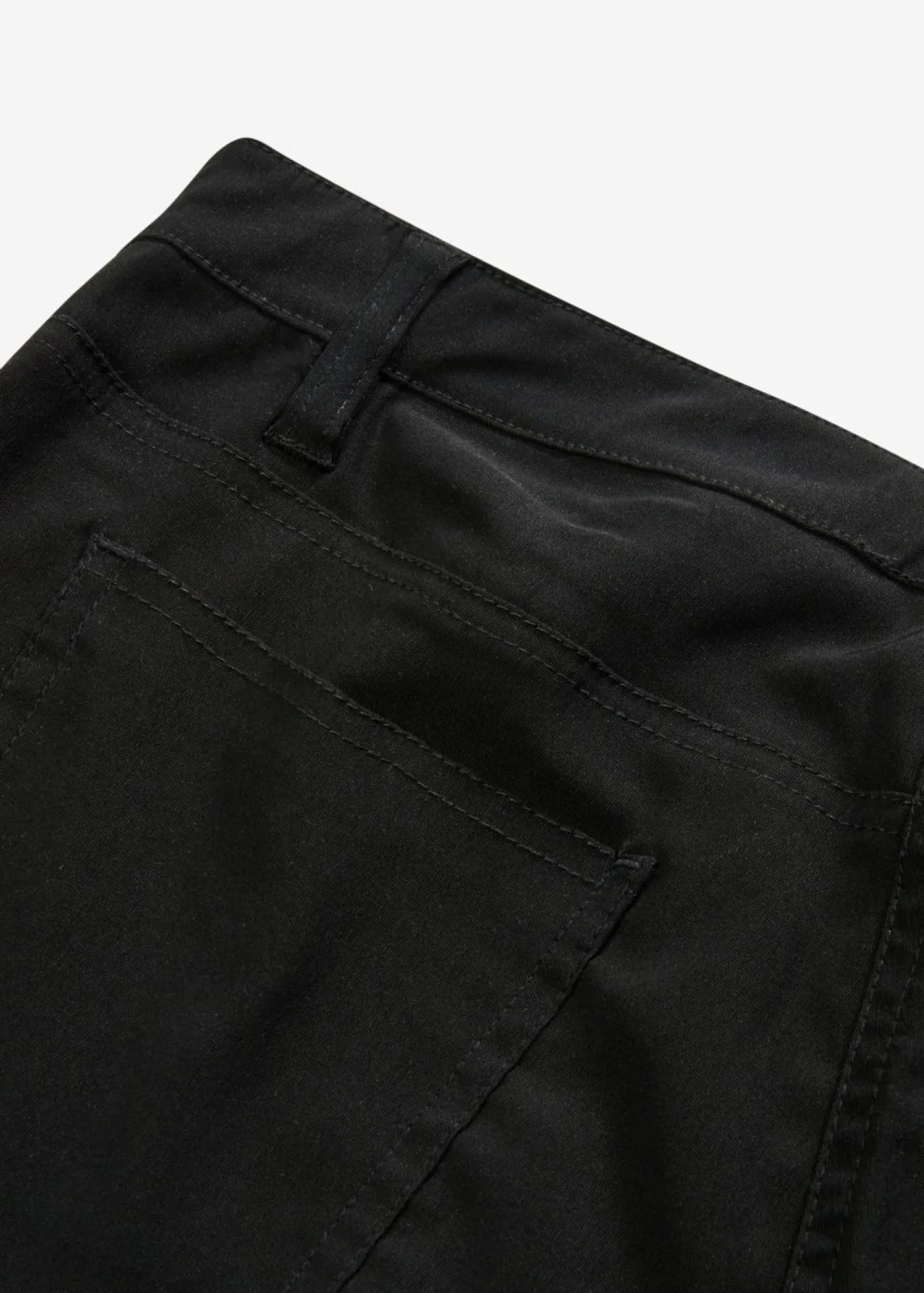 bonprix bonprix Pantalón elástico, bootcut Negro Hot