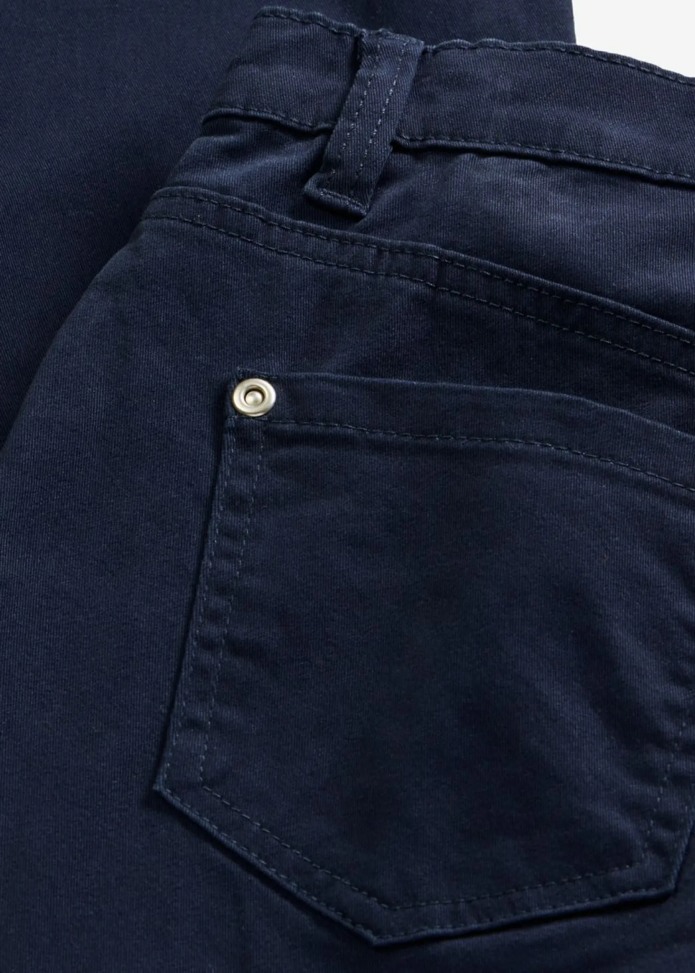 bonprix bonprix Pantalón elástico capri Azul oscuro Outlet
