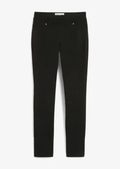 bonprix bonprix Pantalón elástico con cintura antideslizante Negro