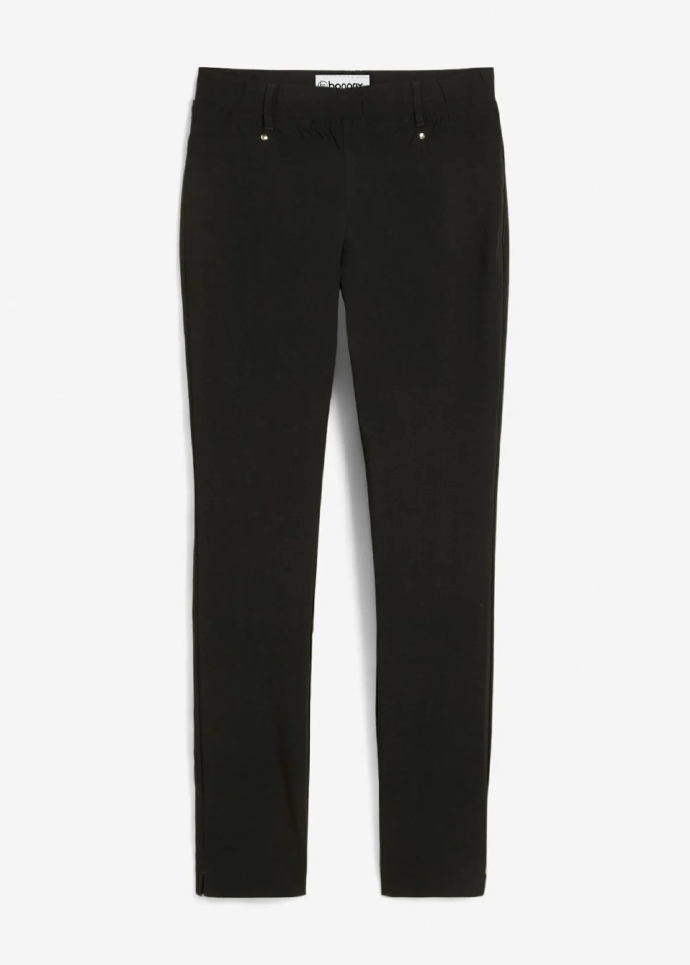 bonprix bonprix Pantalón elástico con cintura antideslizante Negro