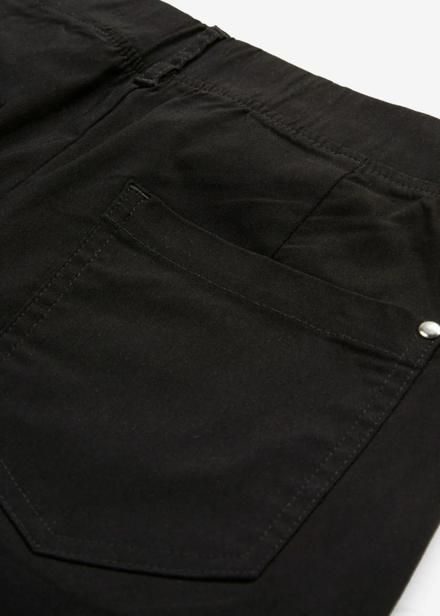 bonprix bonprix Pantalón elástico con cintura antideslizante Negro
