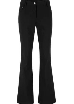 bonprix bonprix Pantalón elástico con viscosa Negro Best