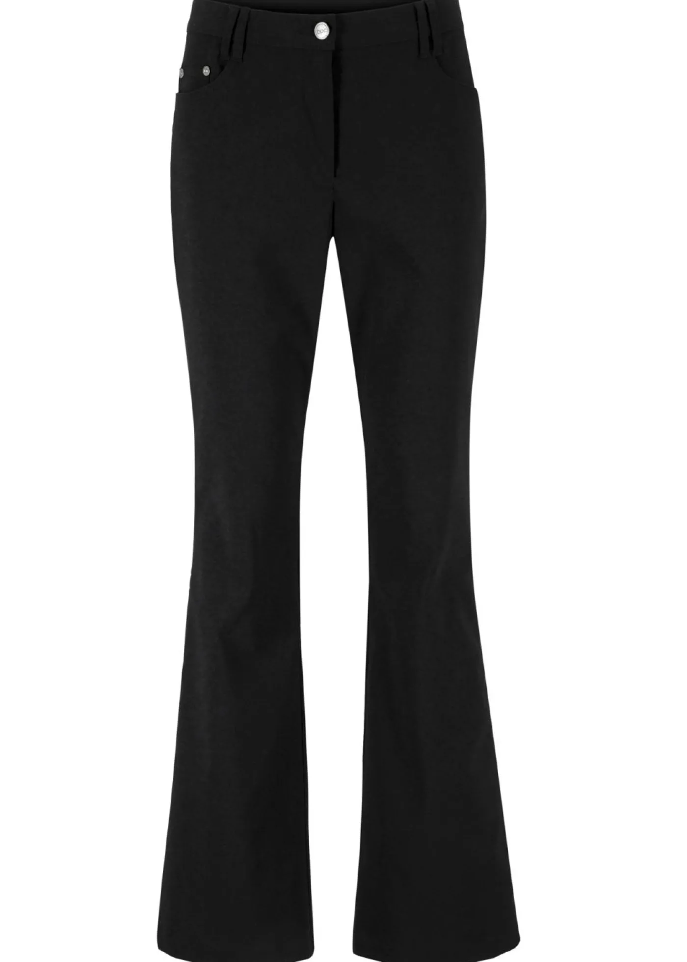 bonprix bonprix Pantalón elástico con viscosa Negro Best