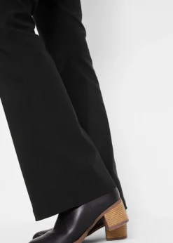 bonprix bonprix Pantalón elástico con viscosa Negro Best
