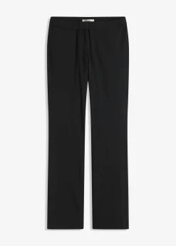 bonprix bonprix Pantalón elástico de bengalina Negro New