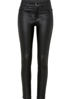 bonprix bonprix Pantalón elástico de mezcla de viscosa Negro Outlet
