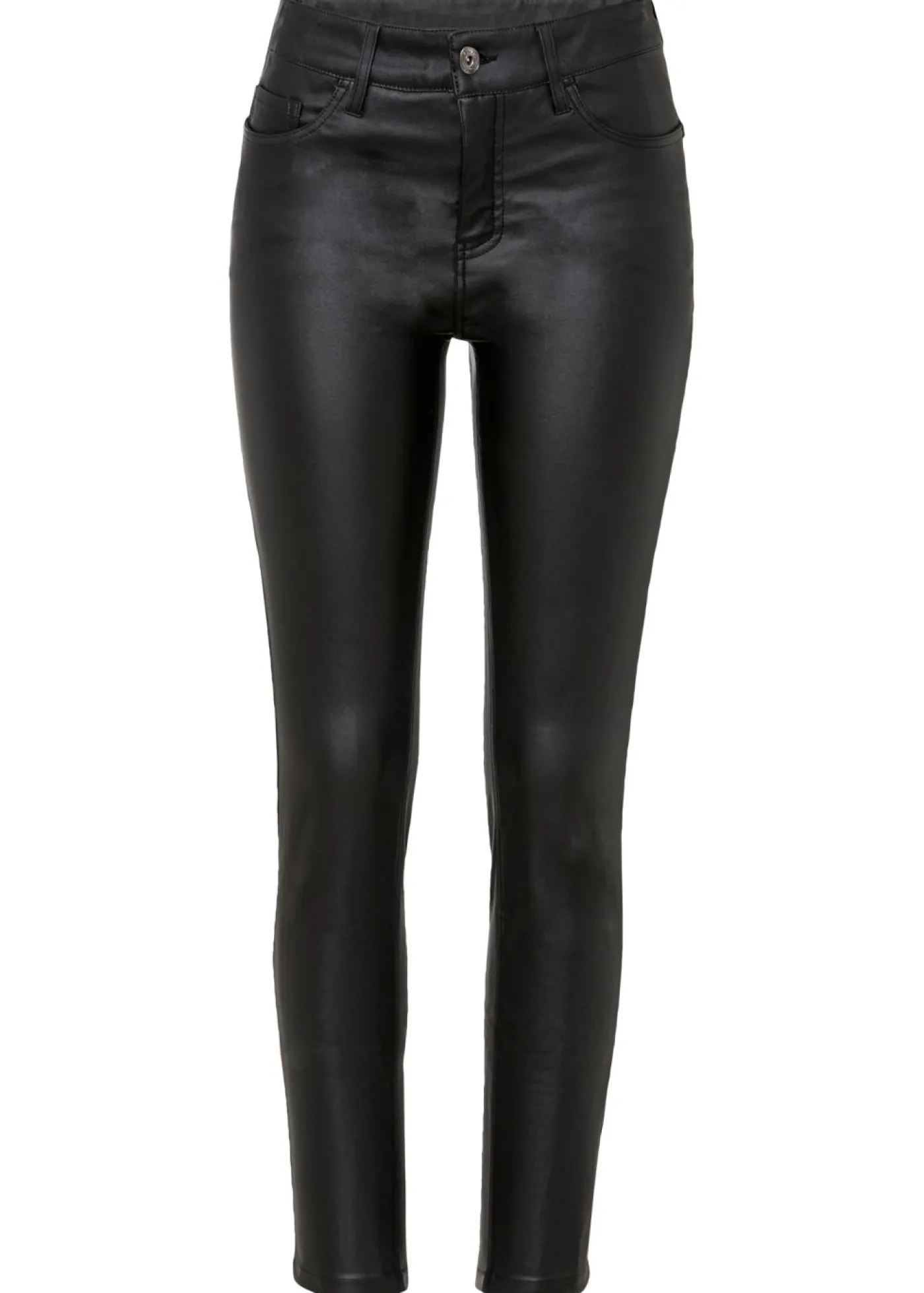 bonprix bonprix Pantalón elástico de mezcla de viscosa Negro Outlet