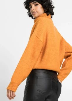 bonprix bonprix Pantalón elástico de mezcla de viscosa Negro Outlet