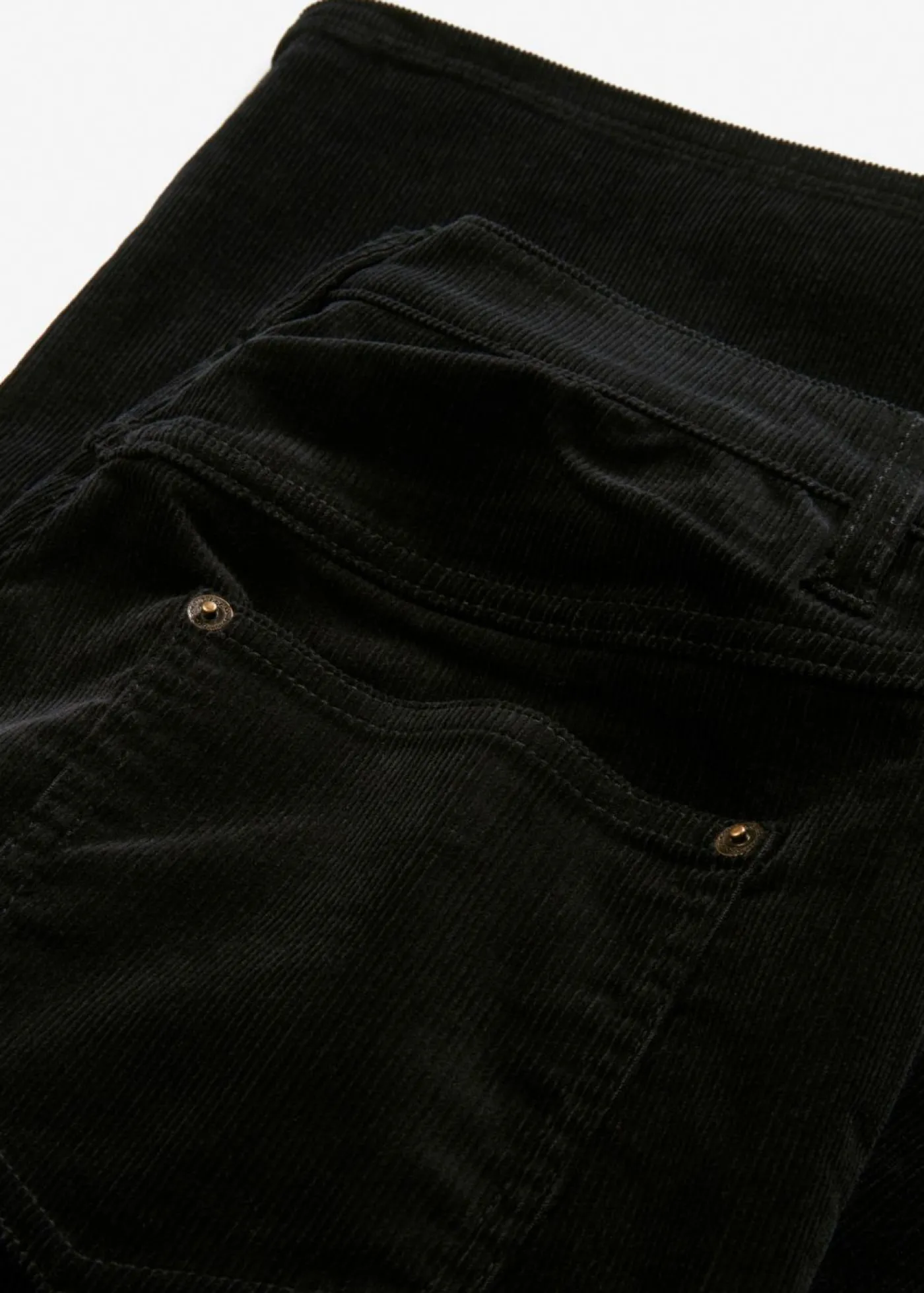 bonprix bonprix Pantalón estilo Marlene de pana Negro New