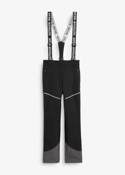 bonprix bonprix Pantalón funcional de softshell elástico y repelente al agua Negro New