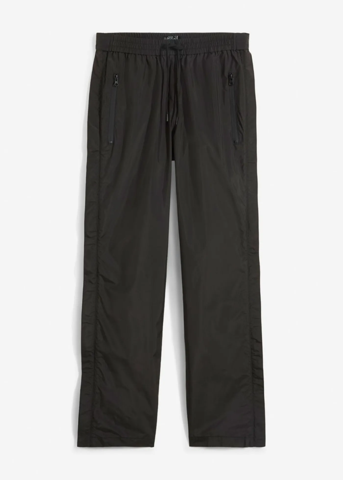bonprix bonprix Pantalón impermeable Negro New