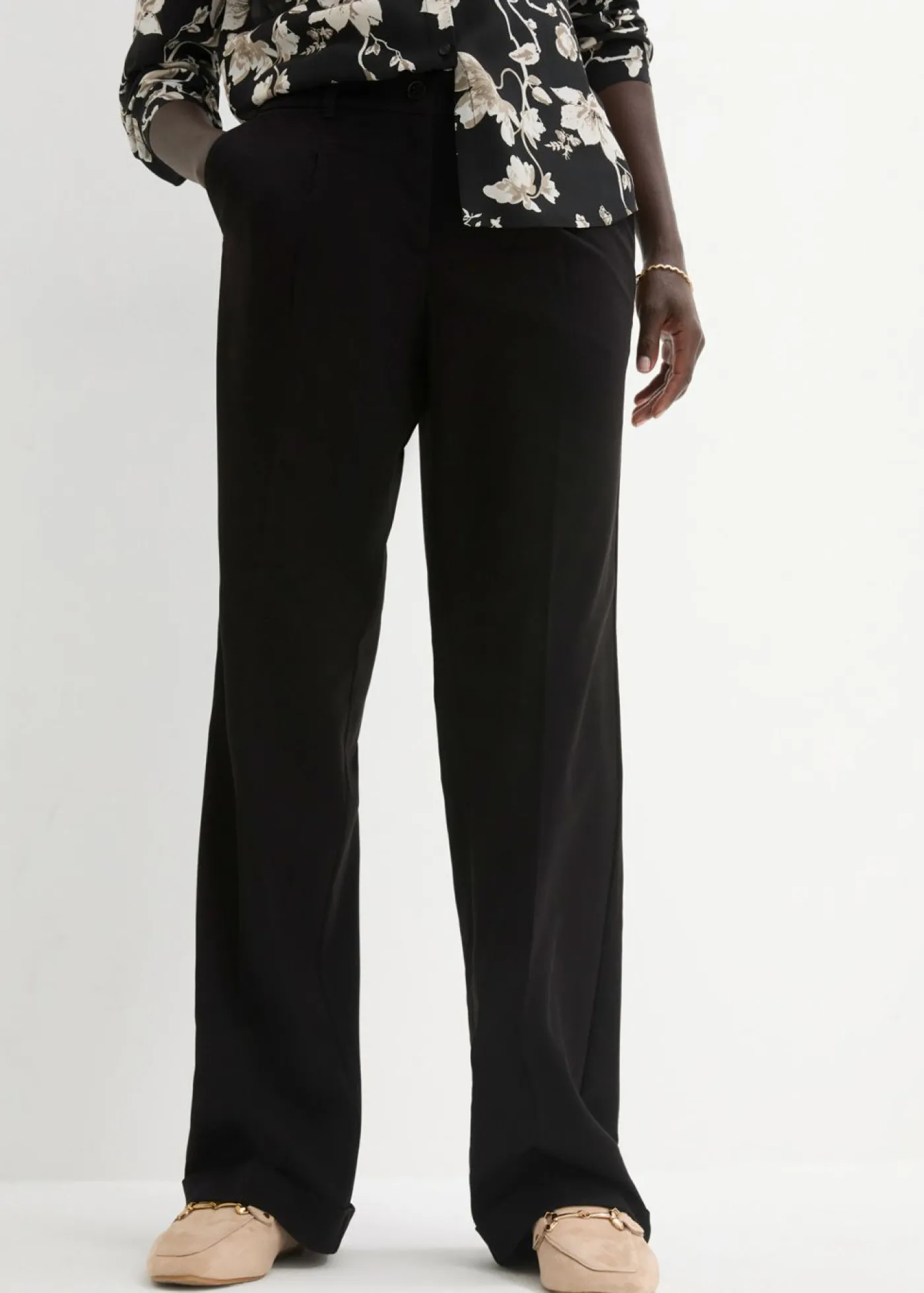 bonprix bonprix Pantalón Marlene Negro Best