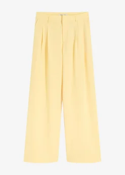 bonprix bonprix Pantalón Marlene Amarillo claro Online