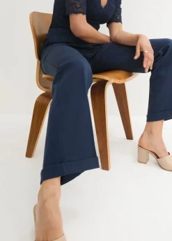 bonprix bonprix Pantalón Marlene Azul marino Clearance