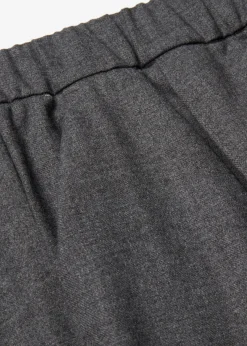 bonprix bonprix Pantalón Marlene con aspecto de lana Antracita jaspeado Outlet