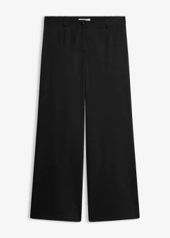 bonprix bonprix Pantalón Marlene con cinturilla cómoda Negro New