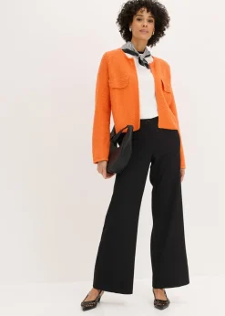bonprix bonprix Pantalón Marlene con cinturilla cómoda Negro New