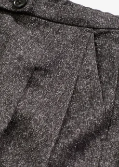 bonprix bonprix Pantalón Marlene de suave mezcla de viscosa Gris jaspeado Clearance