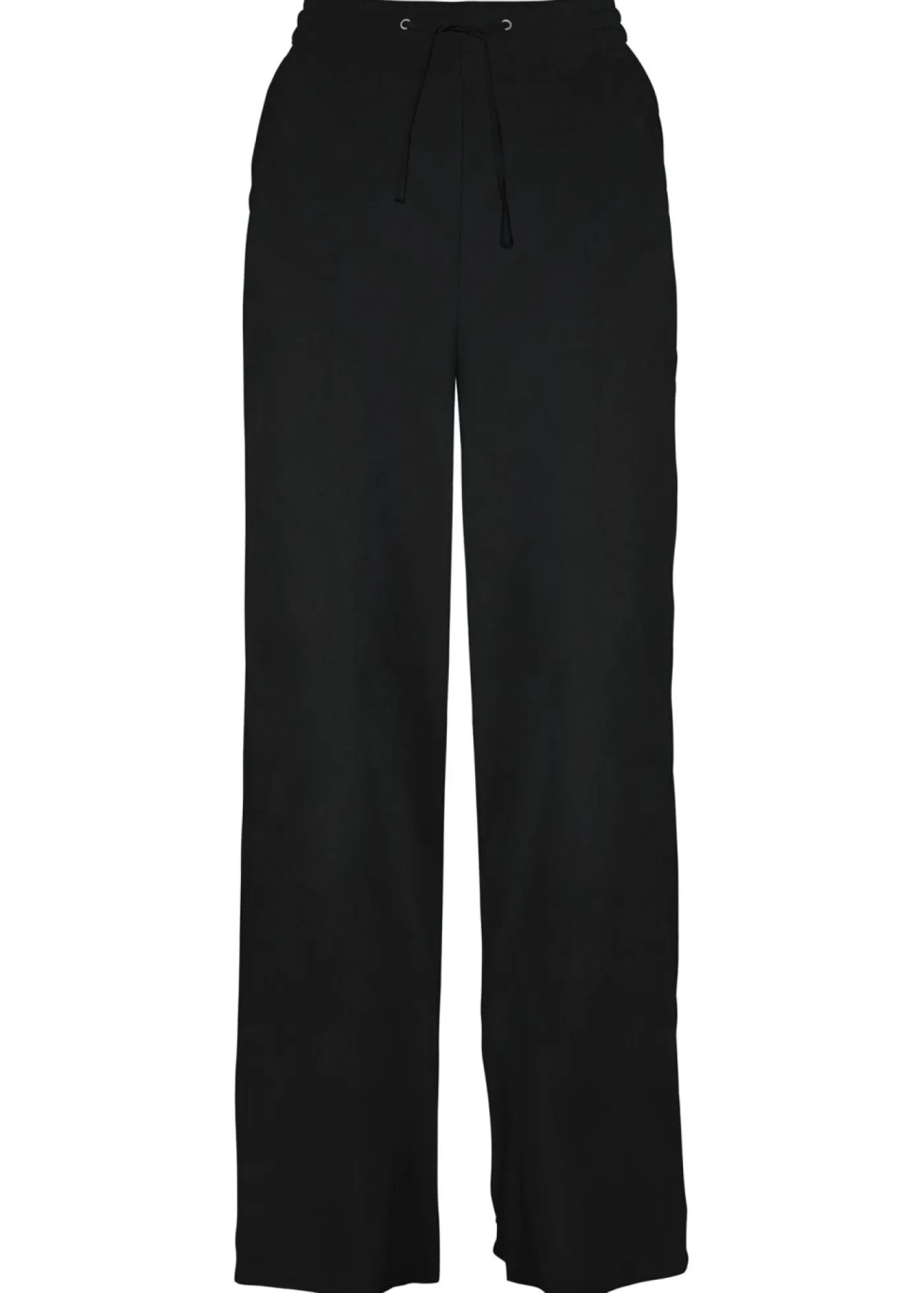 bonprix bonprix Pantalón Palazzo de viscosa fluida Negro Discount