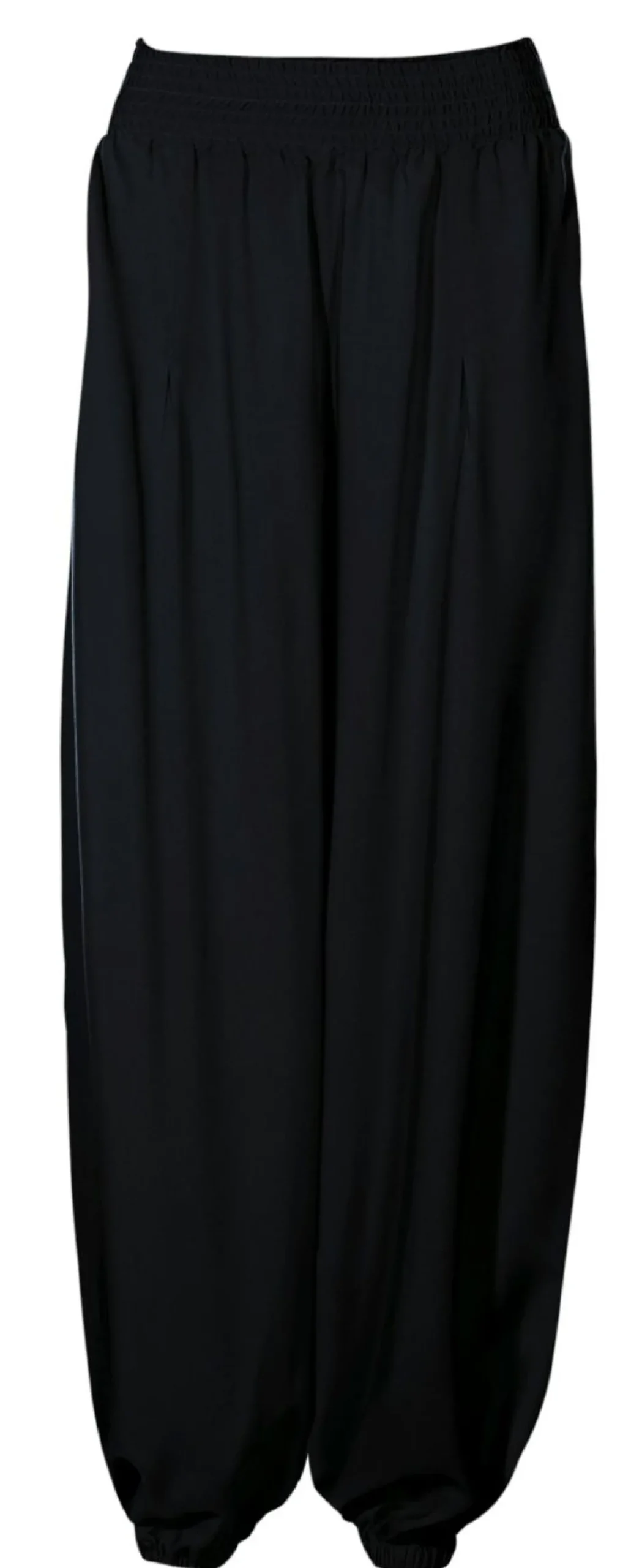 bonprix bonprix Pantalón Palazzo de viscosa fluida Negro New