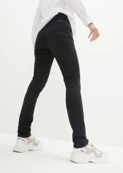 bonprix bonprix Pantalón premamá con material elástico y corte slim Negro Online