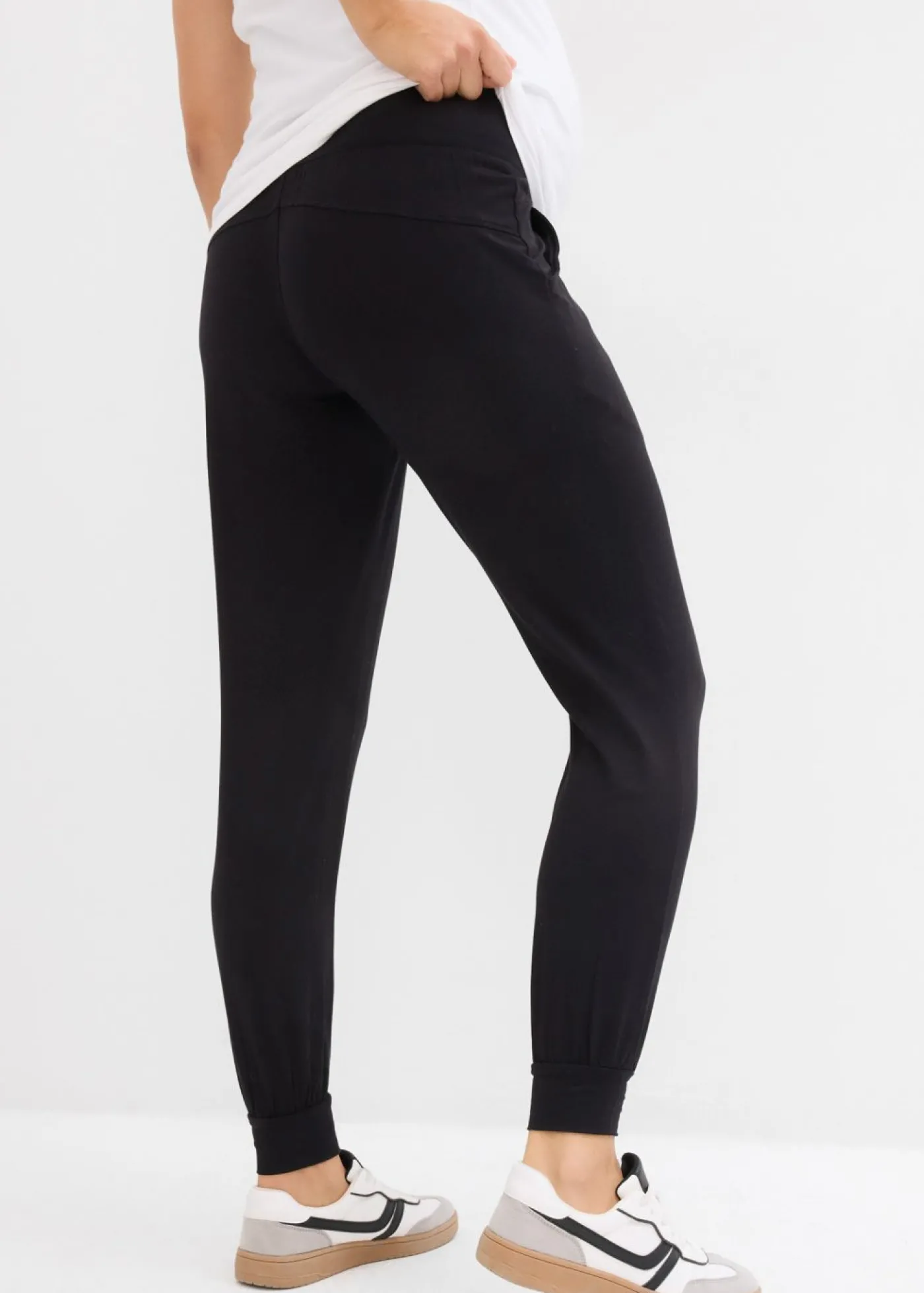 bonprix bonprix Pantalón premamá para durante y después del embarazo Negro New