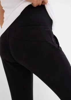 bonprix bonprix Pantalón premamá para durante y después del embarazo Negro New