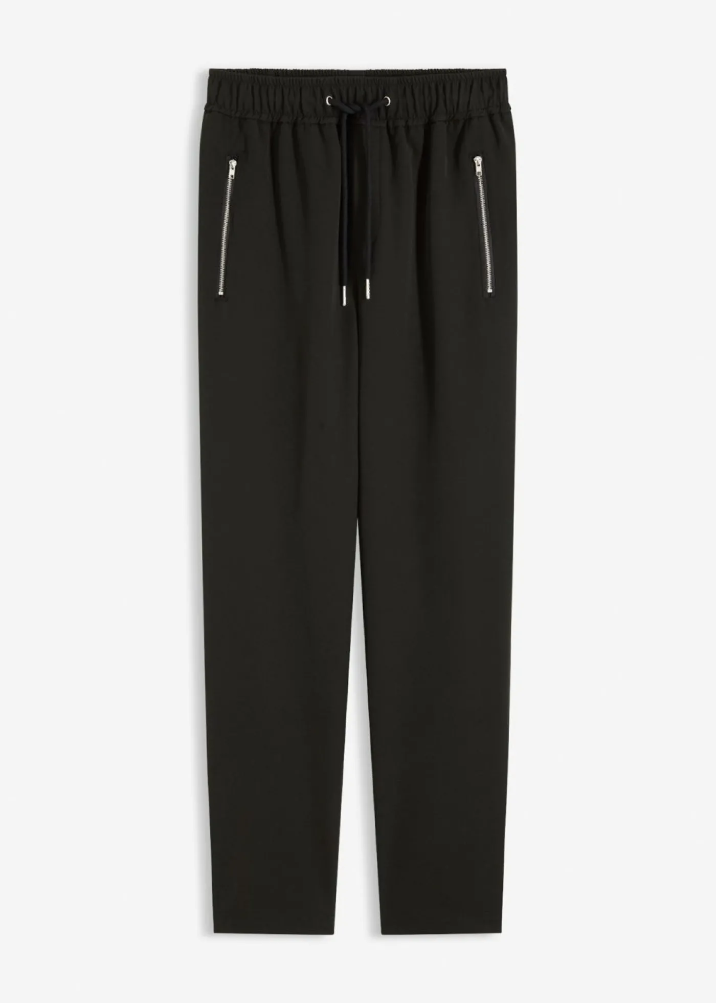 bonprix bonprix Pantalón sin cierre con cinturilla cómoda Negro Online