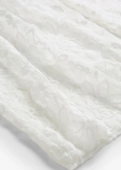 bonprix bonprix Pantalón sin cierre con encaje Blanco Online
