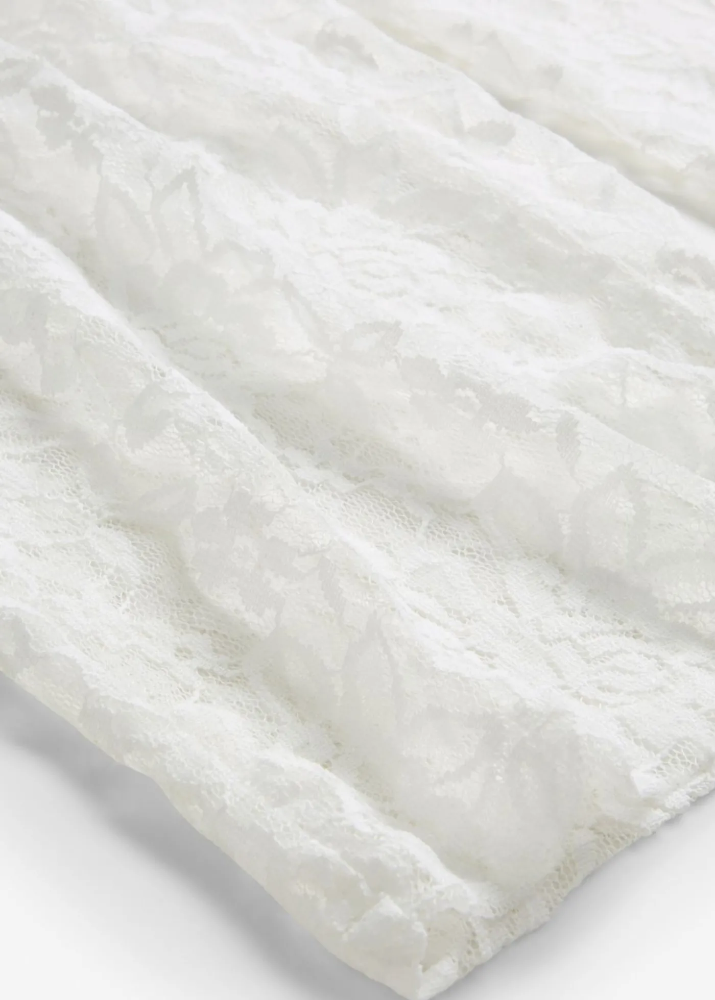 bonprix bonprix Pantalón sin cierre con encaje Blanco Online