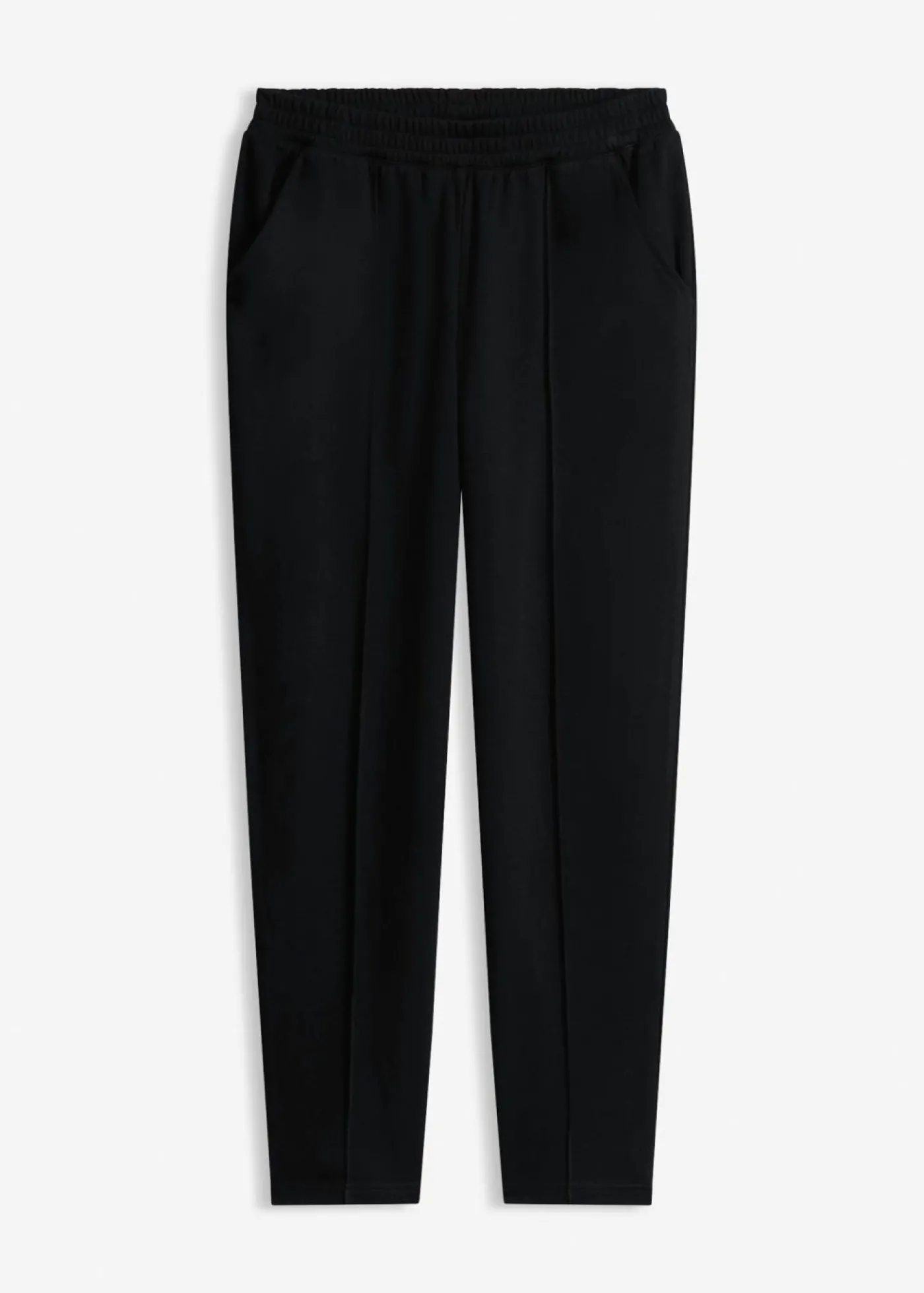 bonprix bonprix Pantalón sin cierre con ribete Negro New