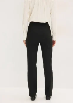 bonprix bonprix Pantalón sin cierre de bengalina Negro Clearance