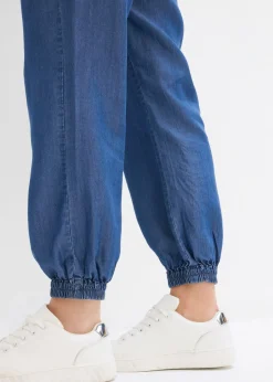 bonprix bonprix Pantalón sin cierre de lyocell fluido Denim Best