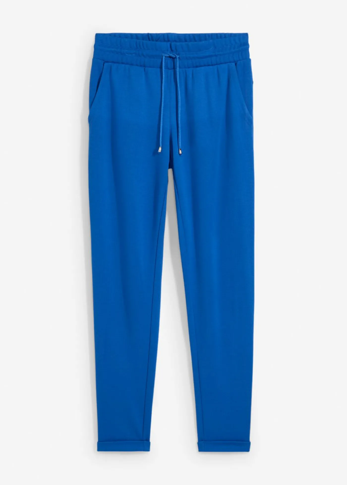 bonprix bonprix Pantalón sin cierre de mezcla de viscosa Azul ártico Outlet