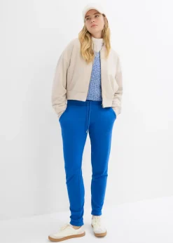 bonprix bonprix Pantalón sin cierre de mezcla de viscosa Azul ártico Outlet