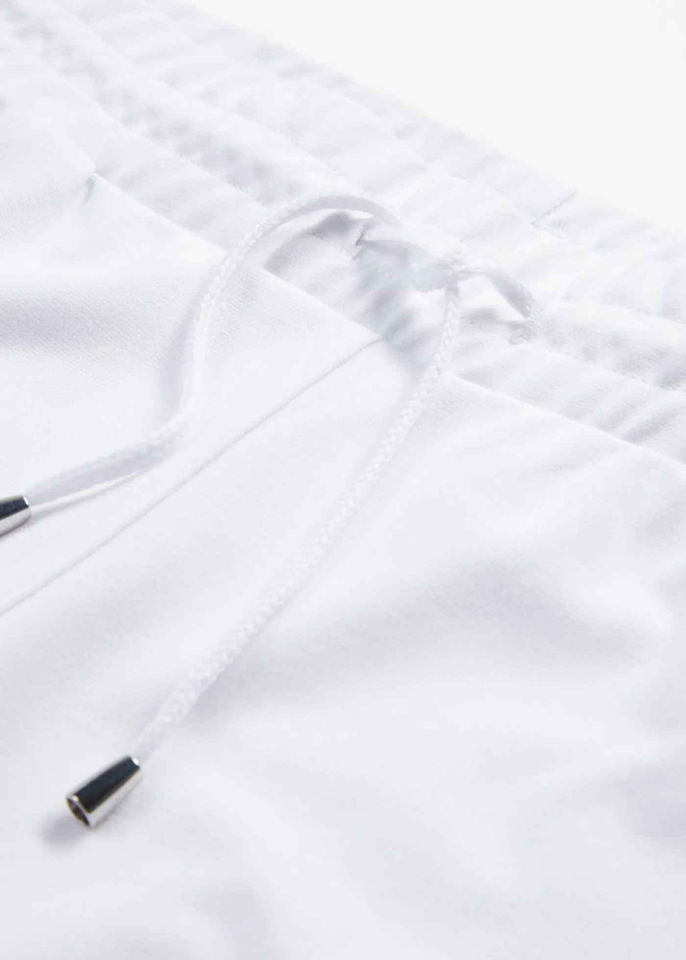 bonprix bonprix Pantalón sin cierre de mezcla de viscosa Blanco Best